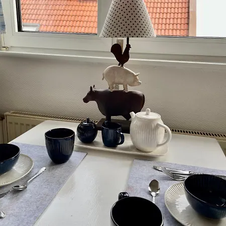 Aparthotel Domizil Borkum Buitenkant foto